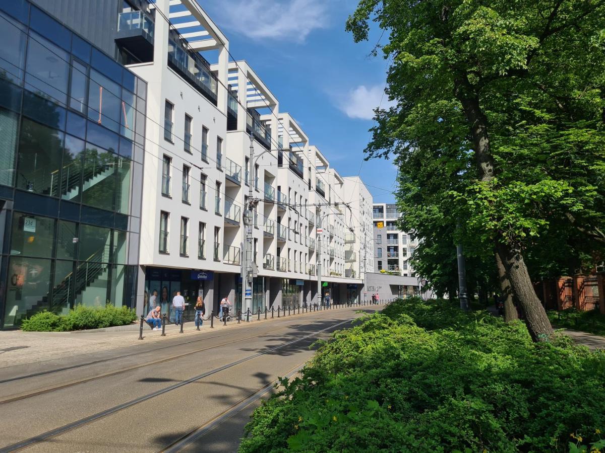 פוזנן Mostowa 23 Bruno Apartment, Self Check-In 24H, Free Parking, Air-Conditioning מראה חיצוני תמונה