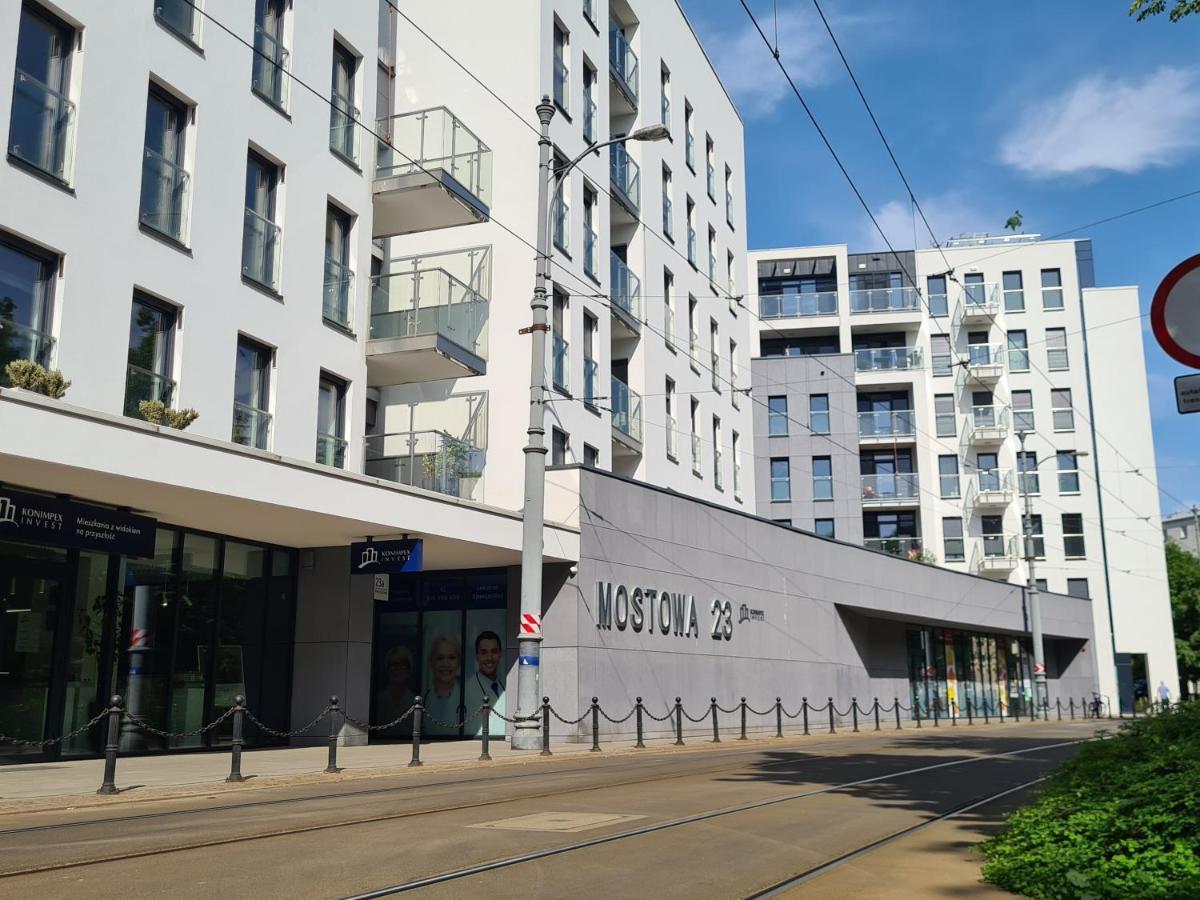 פוזנן Mostowa 23 Bruno Apartment, Self Check-In 24H, Free Parking, Air-Conditioning מראה חיצוני תמונה