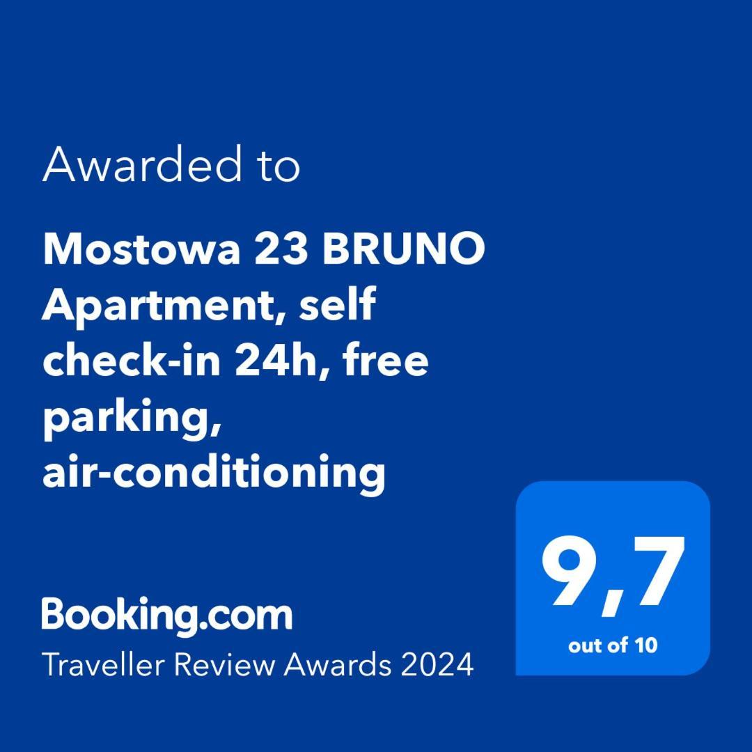 פוזנן Mostowa 23 Bruno Apartment, Self Check-In 24H, Free Parking, Air-Conditioning מראה חיצוני תמונה